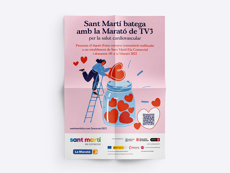 Sant Mart batega amb la Marat de TV3
